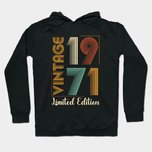 Vintage 1971 Limited Edition Hoodie